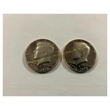 2ct Proof 1776-1976 S Kennedy Half Dollar