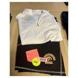 Size L Hawkeye Shorts + Adidas 1/4 Zip Pullover