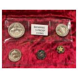 5ct Bahamas Proof Coins