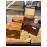4ct Wood Boxes