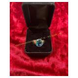 Sterling Silver Mens Ring Size 10