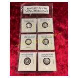 6ct .999 Pure Silver Coin Medallions