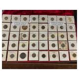 40ct Mixed US Obsolete + Foreign Coins