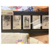 Framed Lawn Tennis Picture