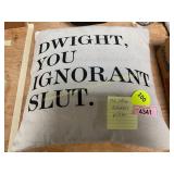 The Office Humorous Pillow