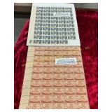 2ct Sets of Mint Unused Stamp Sheets