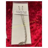 Sterling Silver Chain 24in Long
