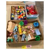 Flats of Toys/ Little People