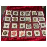 2ct Sheets of Tokens, Buttons, Misc