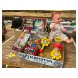 Vintage Doll, Rattles, Misc