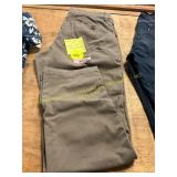 Men s Size 34x32 Brown Trail Utility Pants