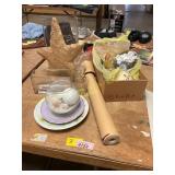 Shells, Vases, Star, Roll Of Paper