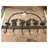 Vintage Wall Hook Rack
