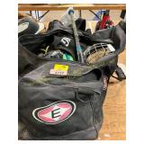 Equipment Bag with/Bat, Gloves/Misc