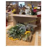 Lot of Artificial Flowers