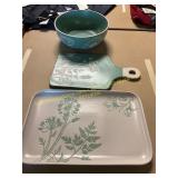 Bee + Willow Bowl, Platter, Trivet