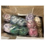Box of Assorted Yarn/Colors