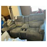 Power recliner love and chair