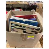 Box of Vinyl Records