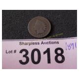 1891 Indian Head penny