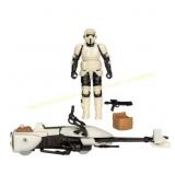 Star Wars Scout Trooper & Speeder Bike Action