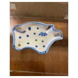 M.A.Hadley Pig Plate