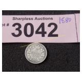 1880 silver coin