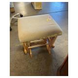 Glider foot stool