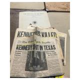 Kennedy Assassin Newspapers, Pageant of the press