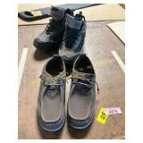 Boots Size 11 + Slip Ons Size 13.5