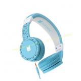 Tonies Foldable Wired On-Ear Headphones, Blue