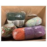 Box of Assorted Yarn/Colors