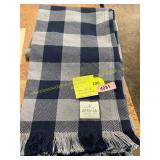 Amana Woolen Mill Plaid Throw Blanket