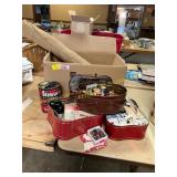 Thread, Buttons, Burlap, Misc