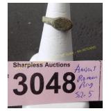 Ancient roman ring. Over 1000 years old