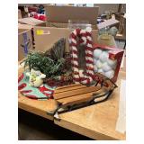 Placements, Snowman, Holiday Decor