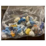 6ct Smurf Figures