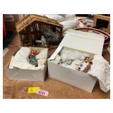 Nativity Barn + Figurines