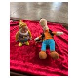 Goofy Plush + Dwarf Figure