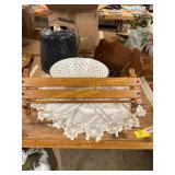 Kettle, Strainer, Shelves