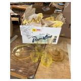Yellow Depression Glass