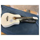 Vanilla Ice Signed Guitar (No COA)