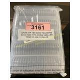 Case Of 100 Coin Holders