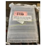 Case Of 100 Coin Holders