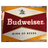 Metal Budweiser King Of Beers Sign