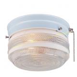 Project Source 1-Light 6.75-in White Mount