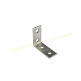 4ct. NEWHOUSE 90 Degree Channel Brackets, Silver