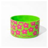 CharCharms Flower Water Bottle Boot Pink