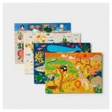 Gigglescape 100-200pc Jigsaw Puzzles (4 Pack)