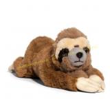 FAO Schwarz 15" Sloth Plush, Ultra-Soft Fur